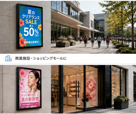 屋外デジタルサイネージ トリムサイネージ